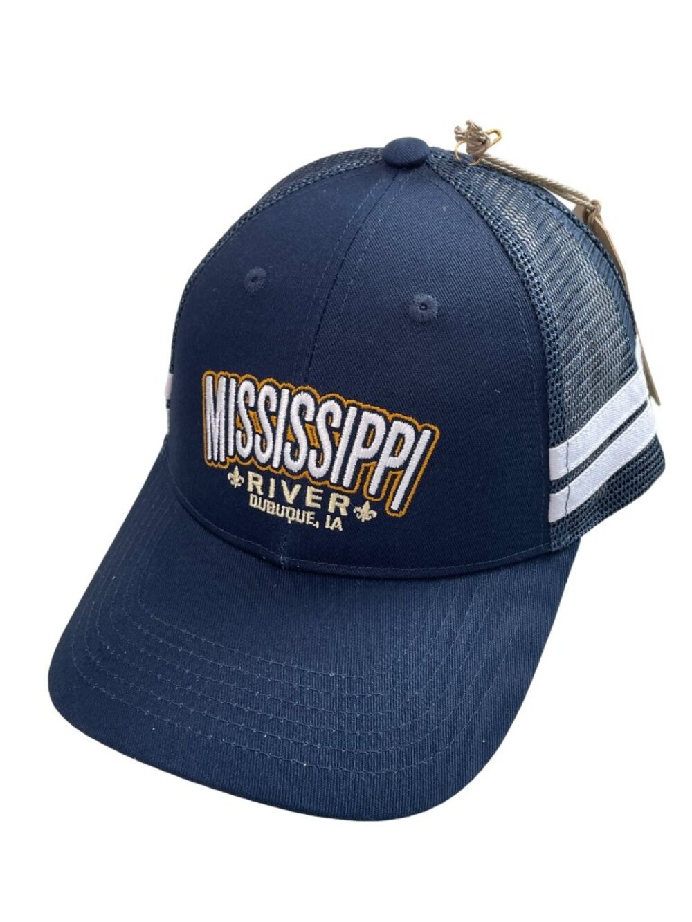 Good Land Supply Co. Trucker Hat One Size Mississippi River Adjustable Back NEW